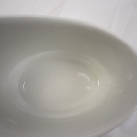 Grindley Ironstone Manitou Gravy Boat White and Black Floral - Picture 7 of 8